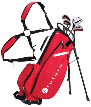 Spalding Future junior golf set (120-130 cm), red