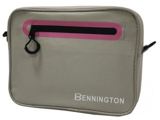 Bennington Pouch bag, light grey/pink