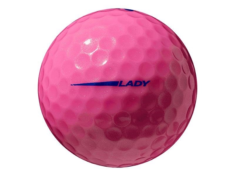 Bridgestone Lady Precept women's golf balls, pink