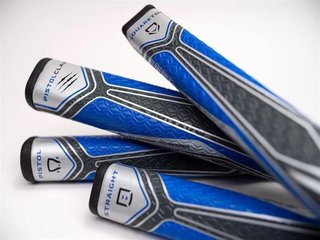 Lamkin SINKFIT PU Squaretop putter grip, black/blue