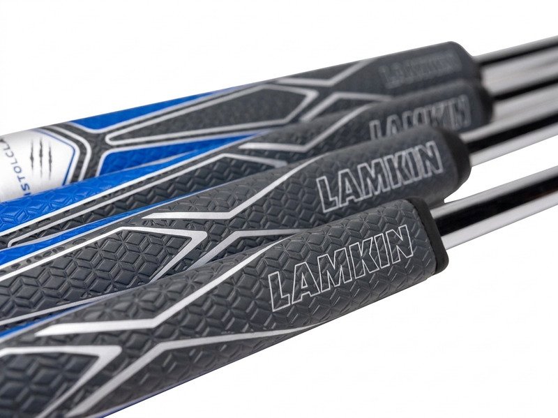 Lamkin SINKFIT PU Squaretop putter grip, black/blue