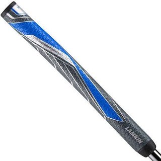 Lamkin SINKFIT PU Straight putter grip, black/blue