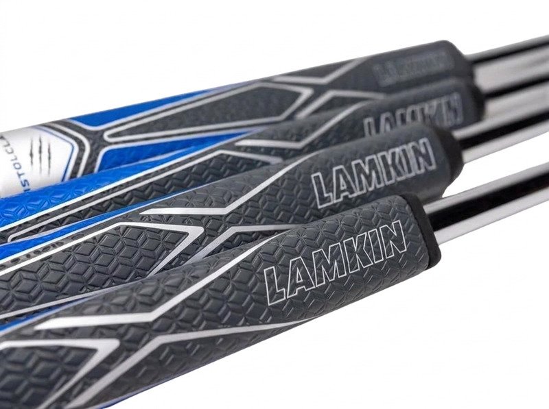 Lamkin SINKFIT PU Straight putter grip, black/blue