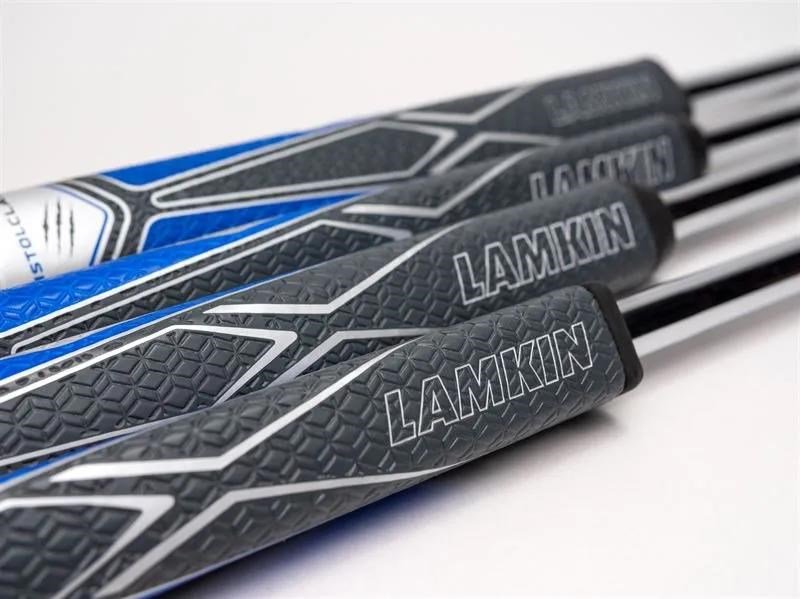Lamkin SINKFIT PU Straight putter grip, black/blue