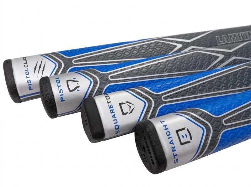 Lamkin SINKFIT PU Straight putter grip, black/blue