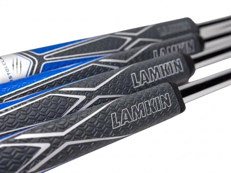 Lamkin SINKFIT PU Pistol putter grip, black/blue
