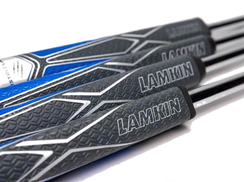 Lamkin Sink Fit PU Pistolclaw putter grip, black/blue