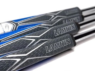 Lamkin Sink Fit PU Pistolclaw putter grip, black/blue
