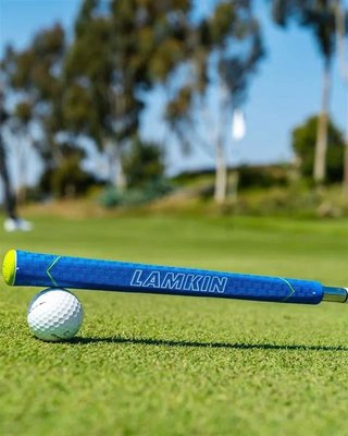 Lamkin SINKFIT Rubber Skinny Pistol putter grip, blue/green