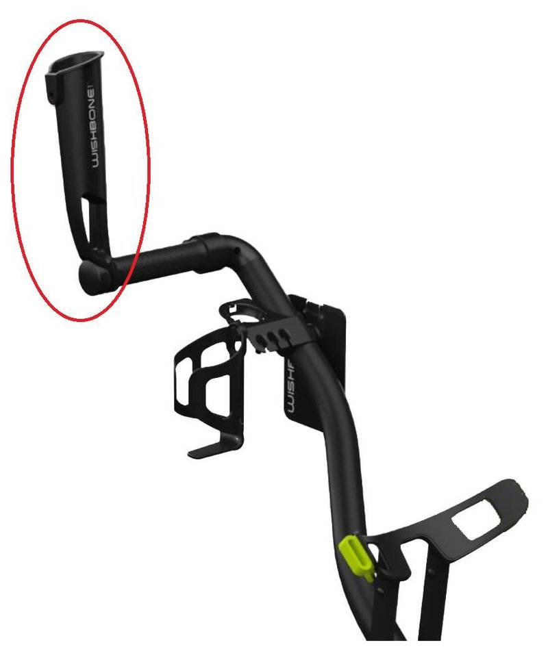 Wishbone NEO umbrella holder, black