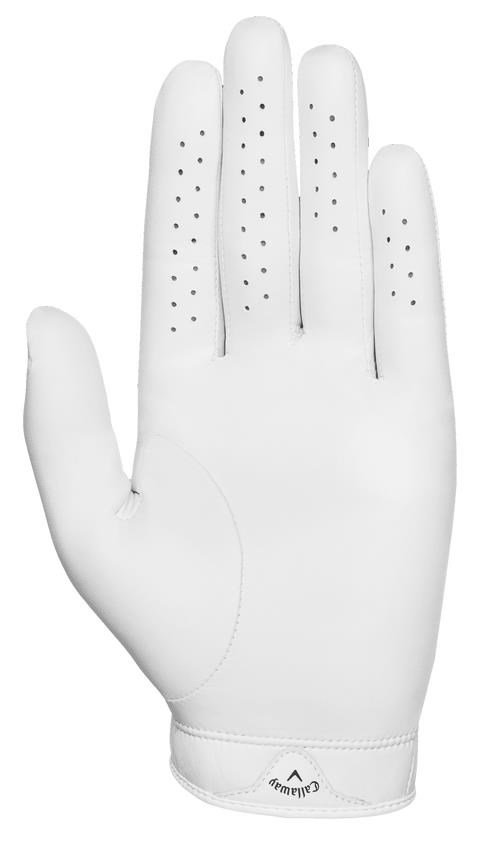 Callaway Tour Authentic 22 mens golf glove, white