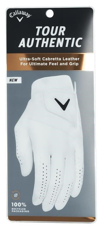 Callaway Tour Authentic 22 mens golf glove, white