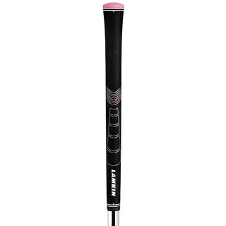 Lamkin Sonar 60R+ Golf Grip, Black/Pink, Ladies/Undersize