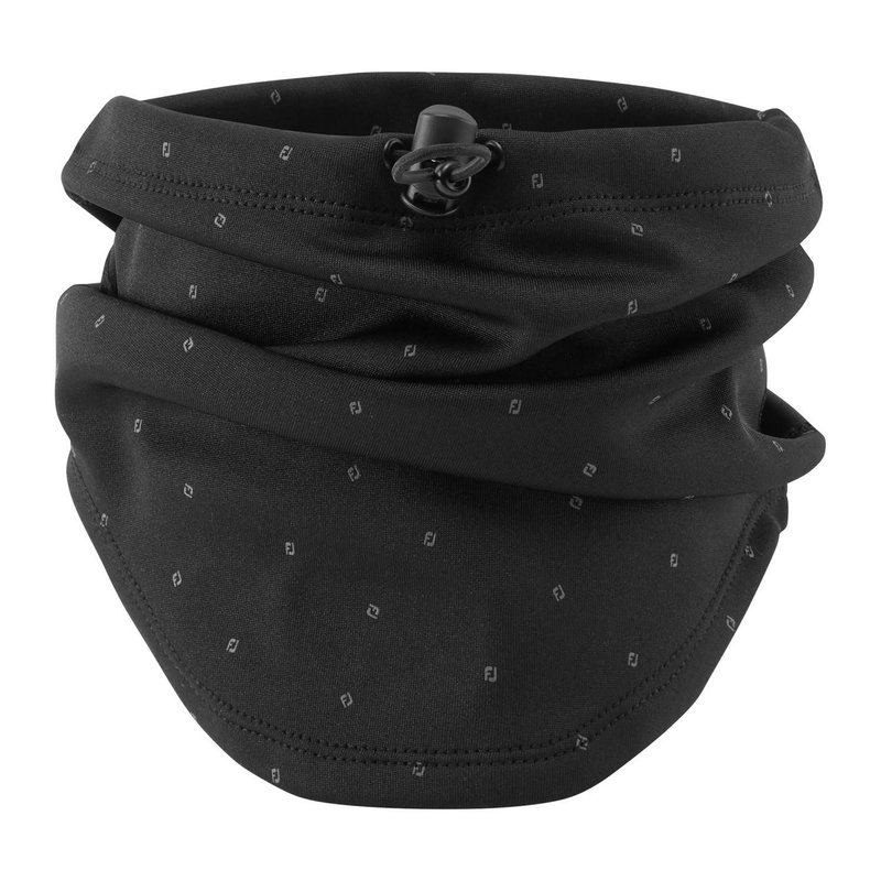 FootJoy FJ Print Thermal Snood, black