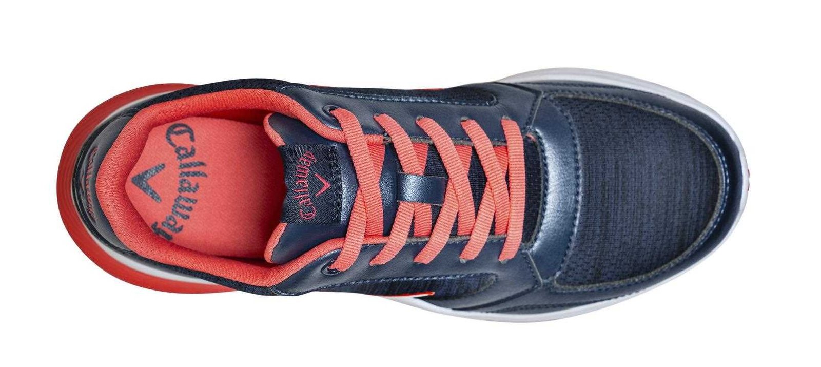 Callaway Aurora LT ladies golf shoes, navy/coral/heather