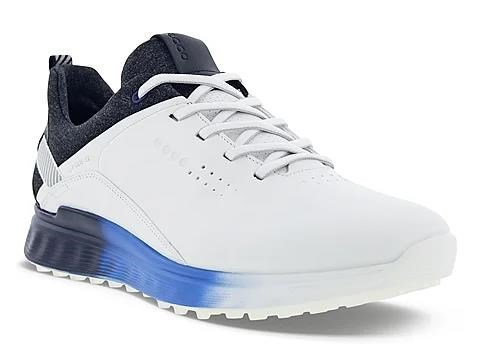 Ecco S-Three mens golf shoes, white
