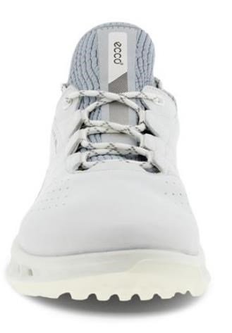 Ecco Biom C4 mens golf shoes, white/concrete