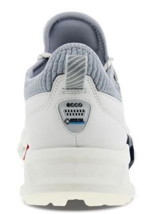 Ecco Biom C4 mens golf shoes, white/concrete