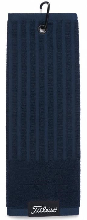 Titleist Tri-Fold Golf Towel, Navy