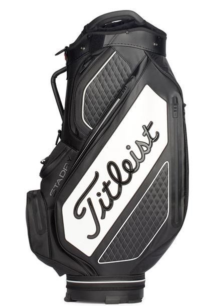 Titleist Tour Series Premium Stadry staff bag, black/white