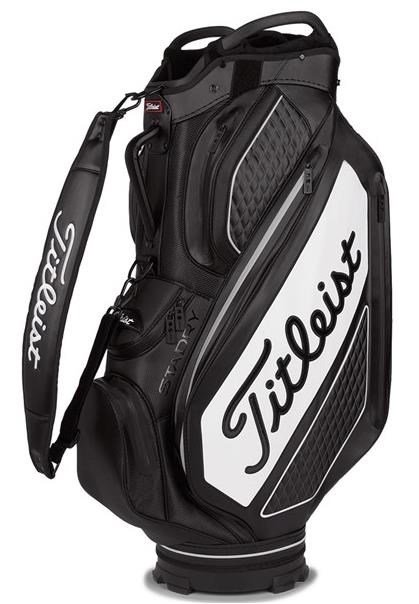 Titleist Tour Series Premium Stadry staff bag, black/white