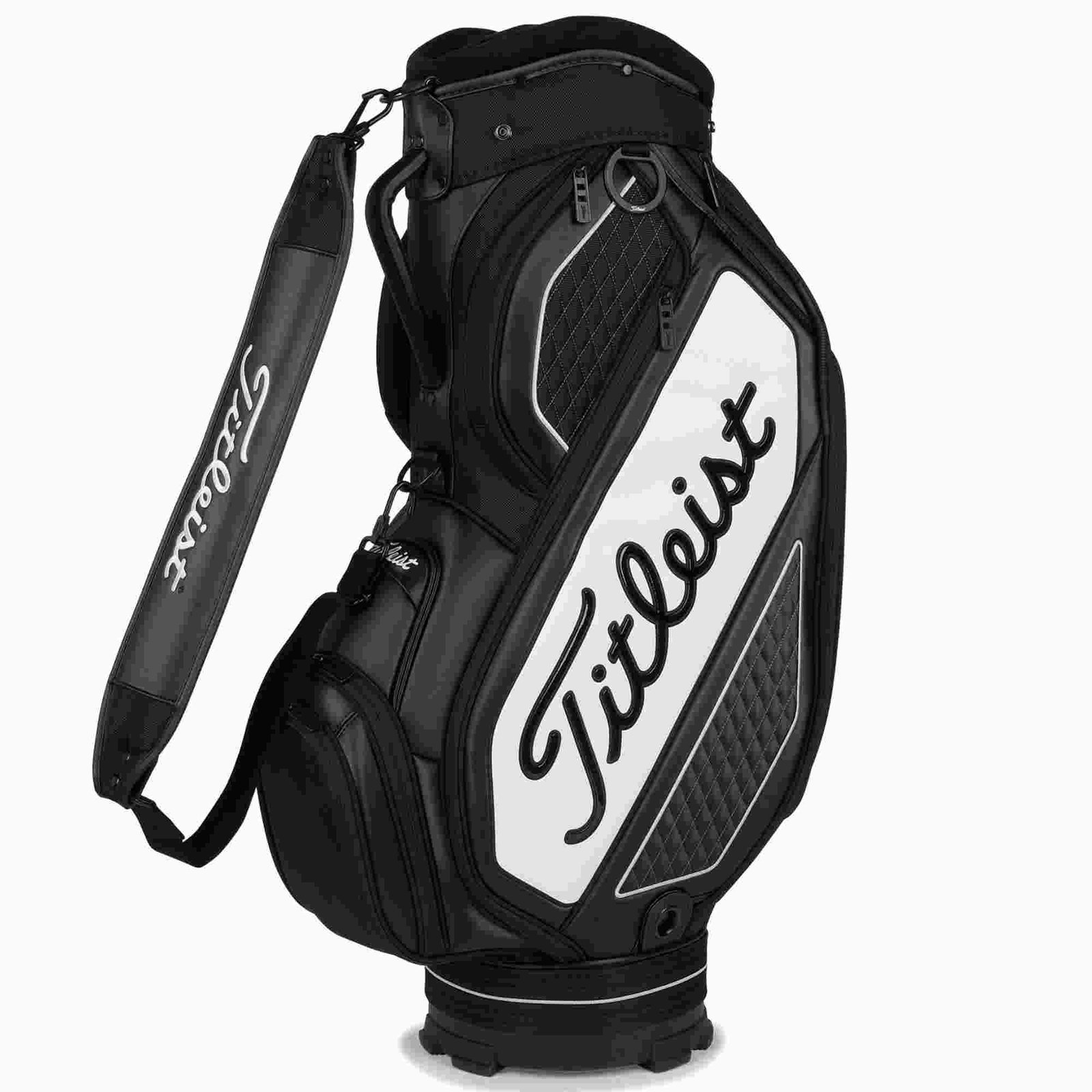 Titleist Tour Series Midsize cart bag, black/white