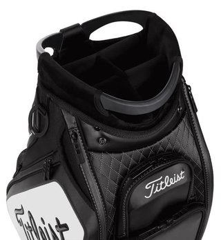 Titleist Tour Series Tour cart bag, black/white