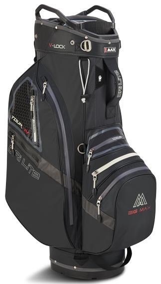 Big Max Dri Lite V-4 Organizer cart bag, black