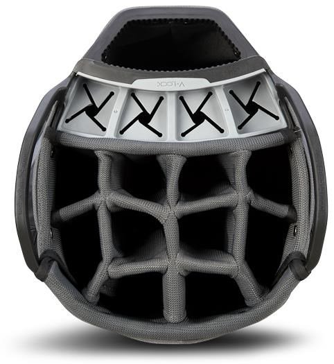 Big Max Dri Lite V-4 Organizer cart bag, black