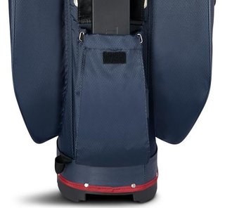 Big Max Dri Lite V-4 Organizer cart bag, blueberry/white/merlot