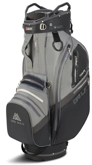 Big Max Dri Lite V-4 Organizer cart bag, grey/black