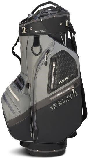 Big Max Dri Lite V-4 Organizer cart bag, grey/black
