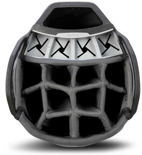 Big Max Dri Lite V-4 Organizer cart bag, grey/black