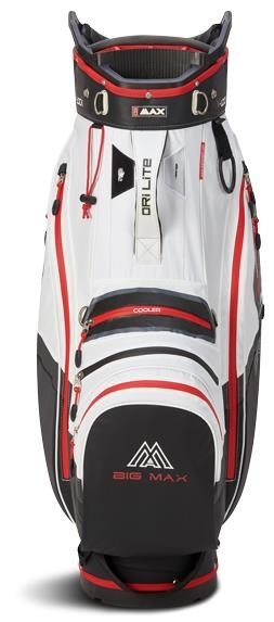 Big Max Dri Lite V-4 Organizer cart bag, black/white/red
