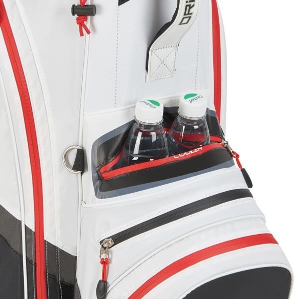 Big Max Dri Lite V-4 Organizer cart bag, black/white/red