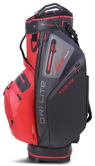 Big Max Dri Lite Tour cart bag, red/black