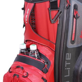 Big Max Dri Lite Tour cart bag, red/black