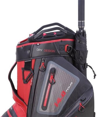 Big Max Dri Lite Tour cart bag, red/black