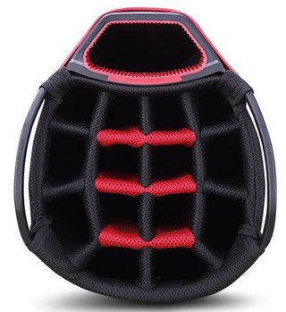 Big Max Dri Lite Tour cart bag, red/black
