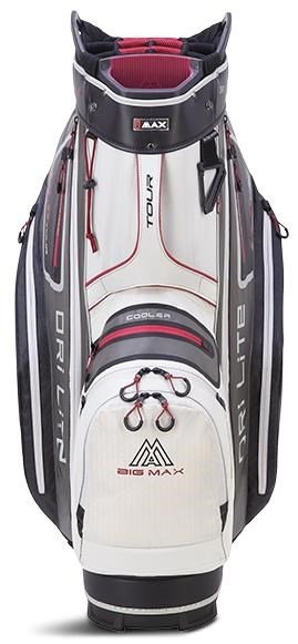 Big Max Dri Lite Tour cart bag, white/grey/black/merlot