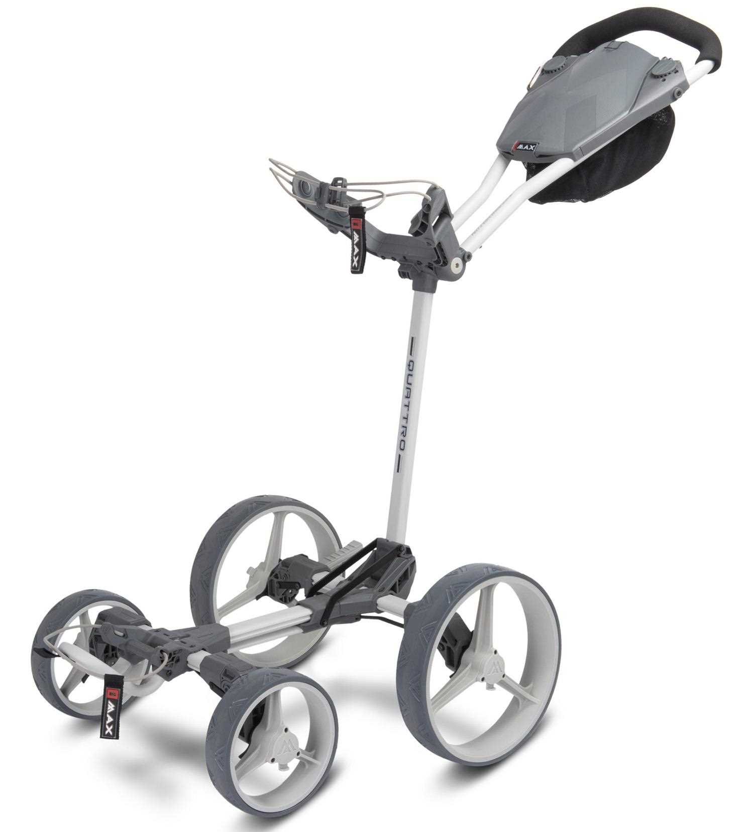 Big Max Blade Quattro manual trolley, grey-charcoal