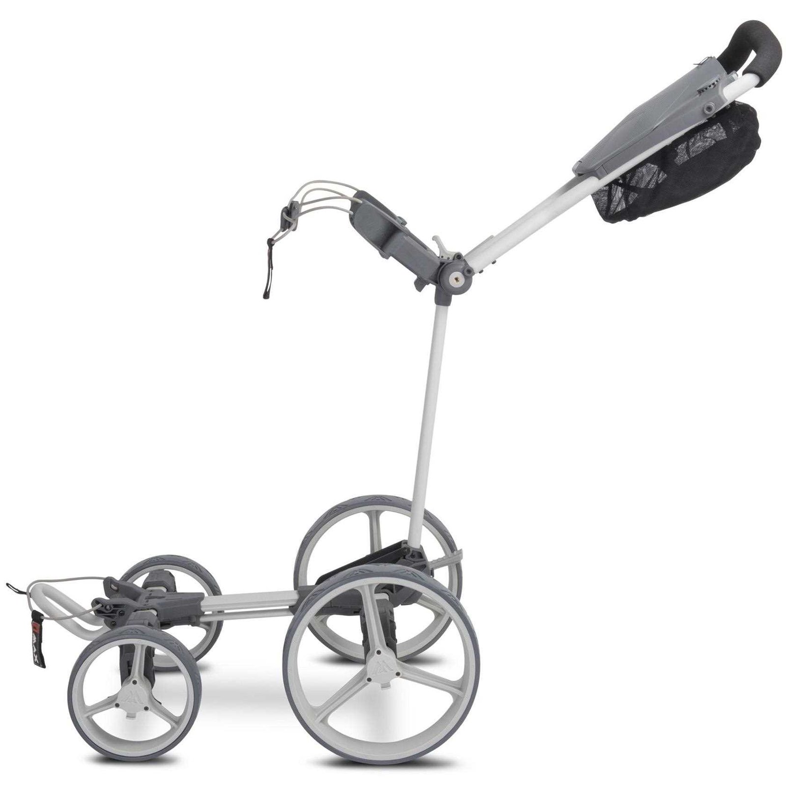 Big Max Blade Quattro manual trolley, grey-charcoal