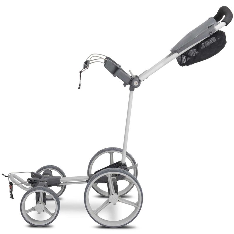 Big Max Blade Quattro manual trolley, grey-charcoal