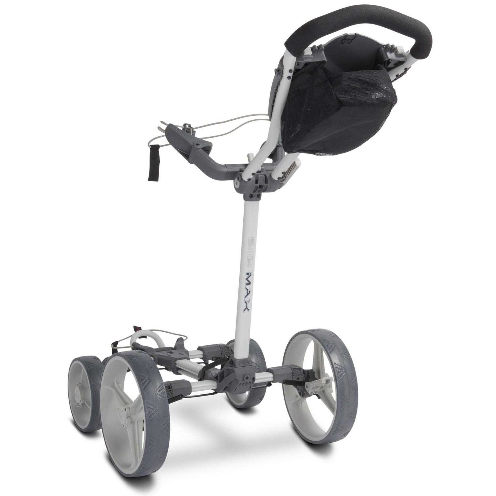 Big Max Blade Quattro manual trolley, grey-charcoal