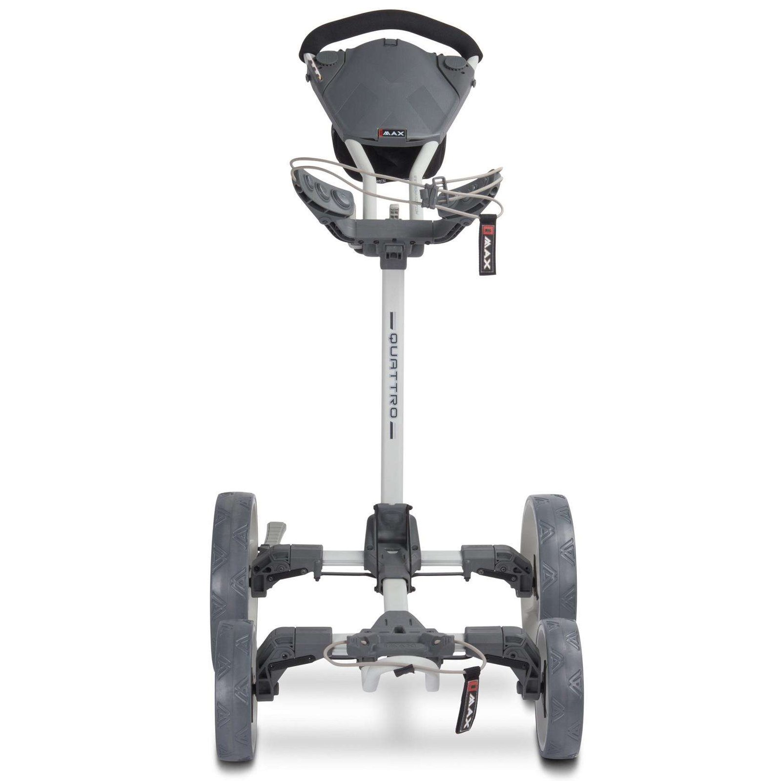 Big Max Blade Quattro manual trolley, grey-charcoal