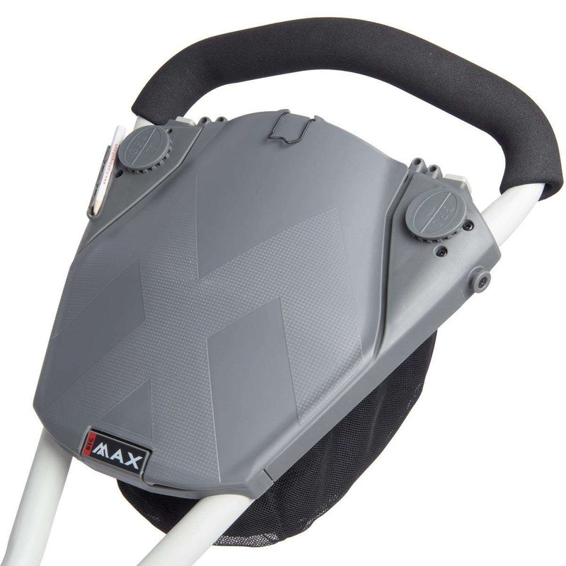 Big Max Blade Quattro manual trolley, grey-charcoal