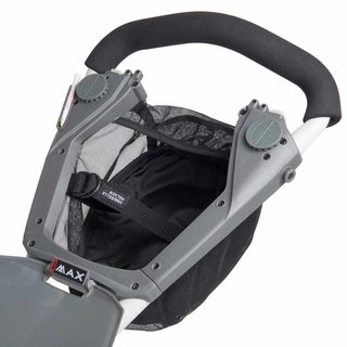 Big Max Blade Quattro manual trolley, grey-charcoal