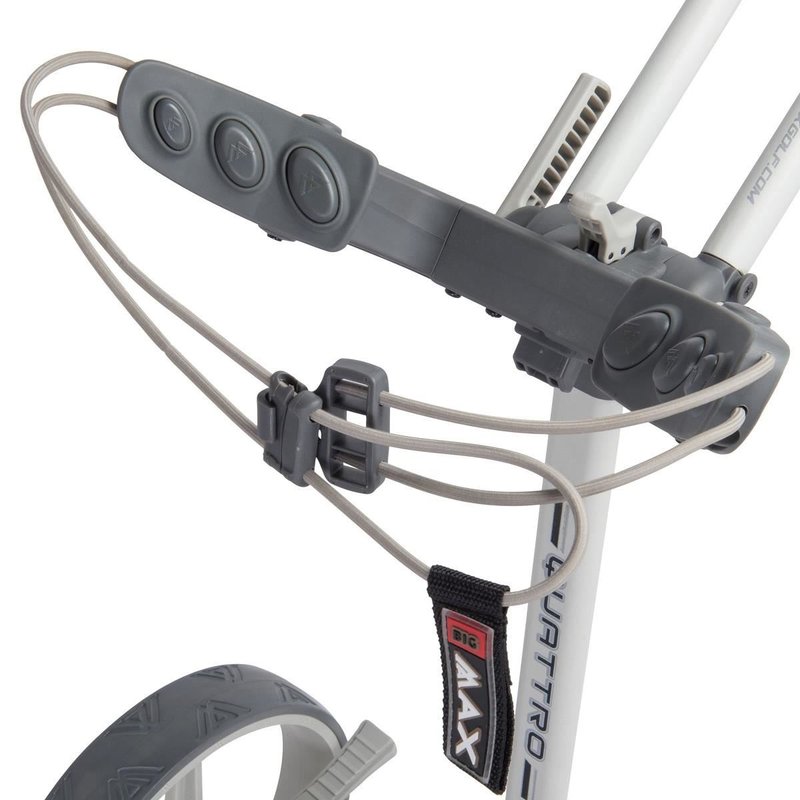 Big Max Blade Quattro manual trolley, grey-charcoal