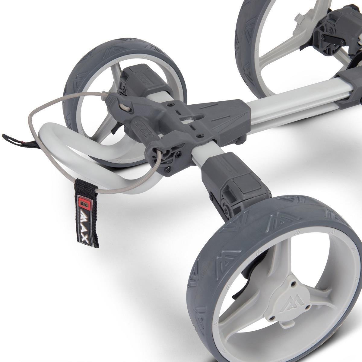 Big Max Blade Quattro manual trolley, grey-charcoal