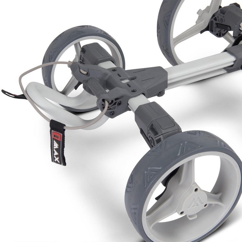 Big Max Blade Quattro manual trolley, grey-charcoal